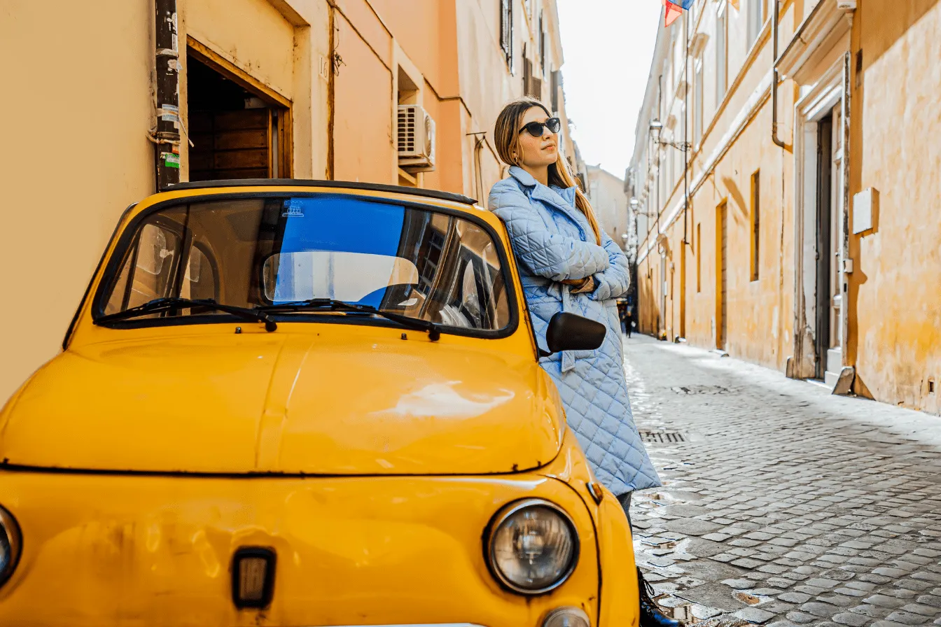 Une fiat 500 hybride