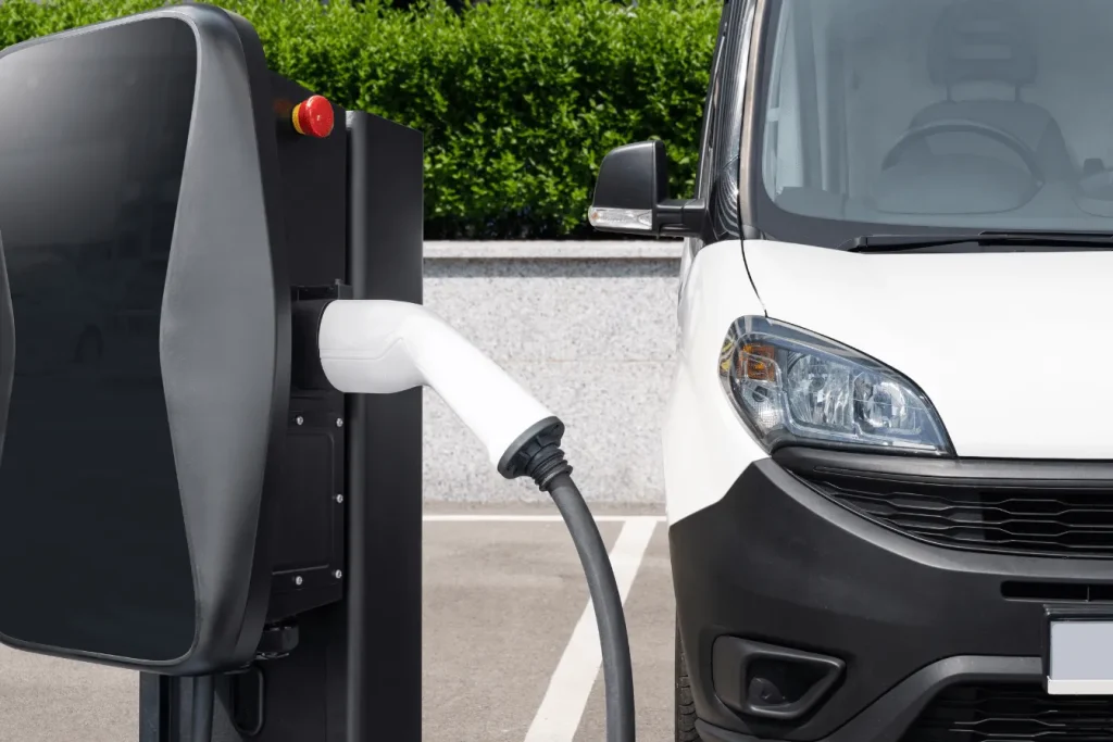 Une voiture électrique