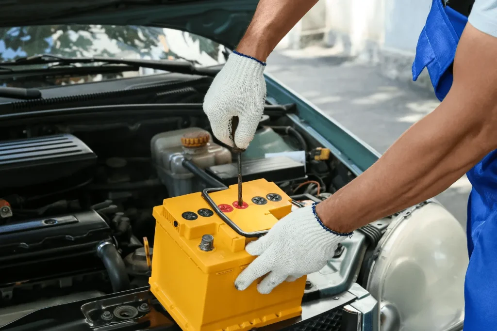 Changement de batterie