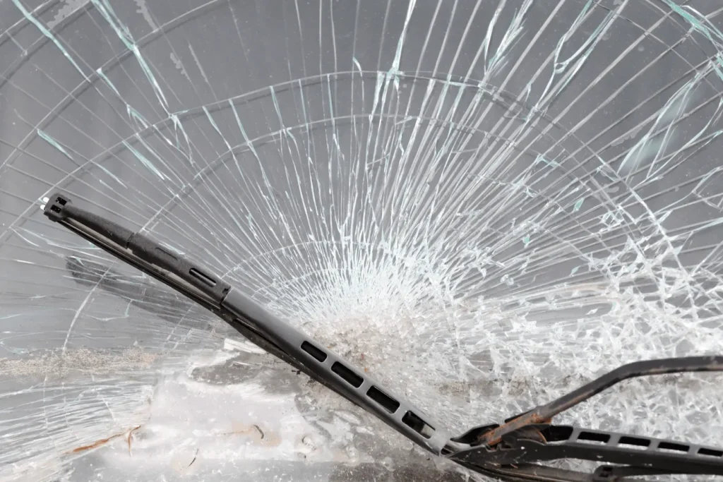 Fissure sur un pare-brise
