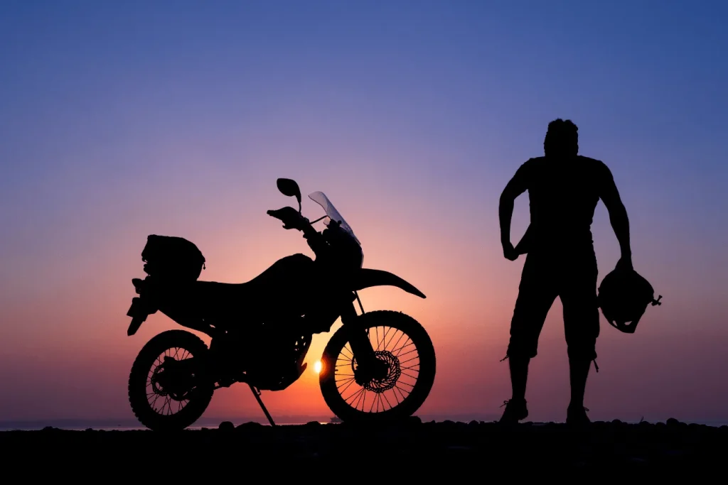Une moto