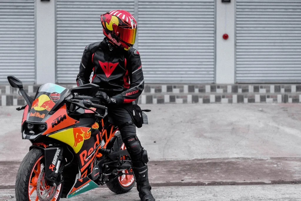 Une moto KTM