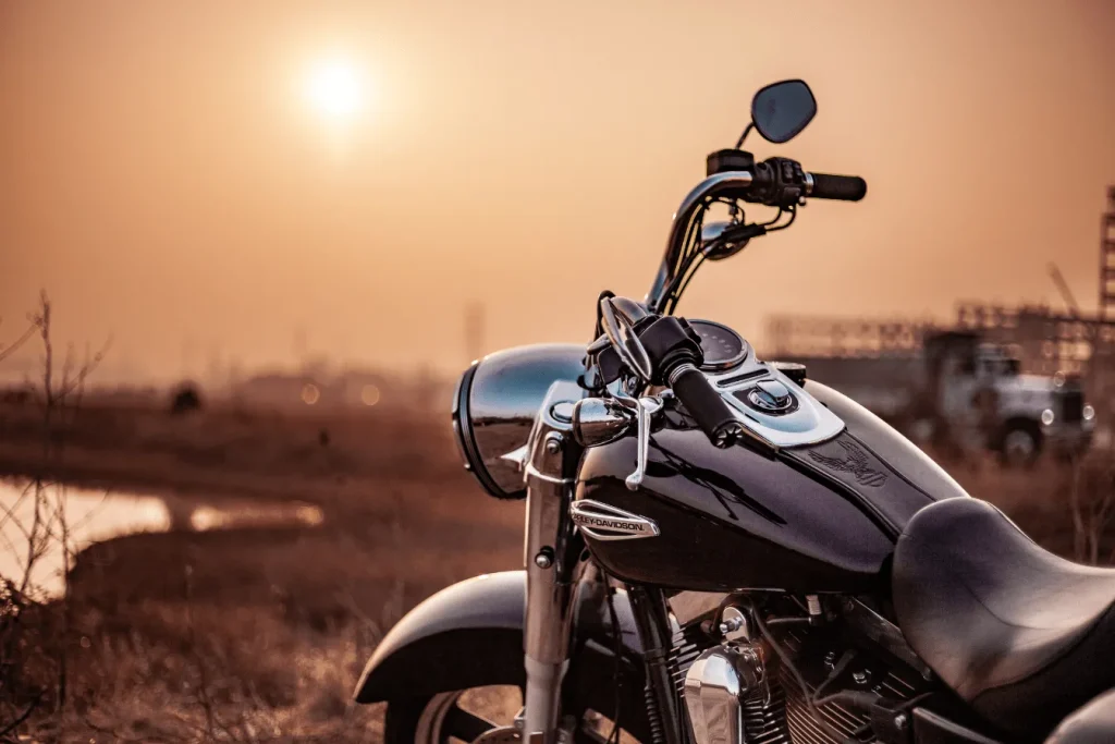 Une moto